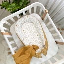 Protectie somn – Baby Nest Dino mustar